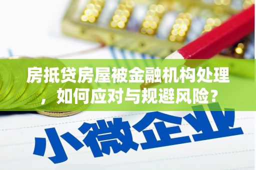 德昌房抵贷房屋被金融机构处理，如何应对与规避风险？