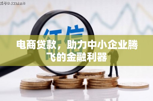 庄河电商贷款，助力中小企业腾飞的金融利器